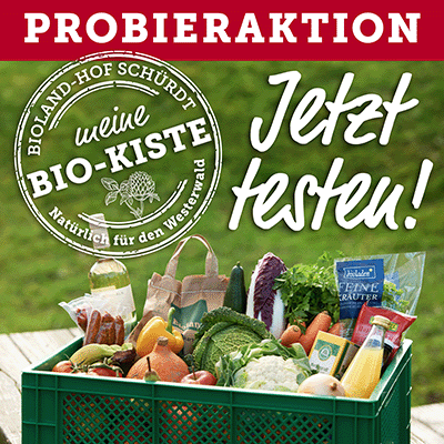 Probieraktion meine Biokiste