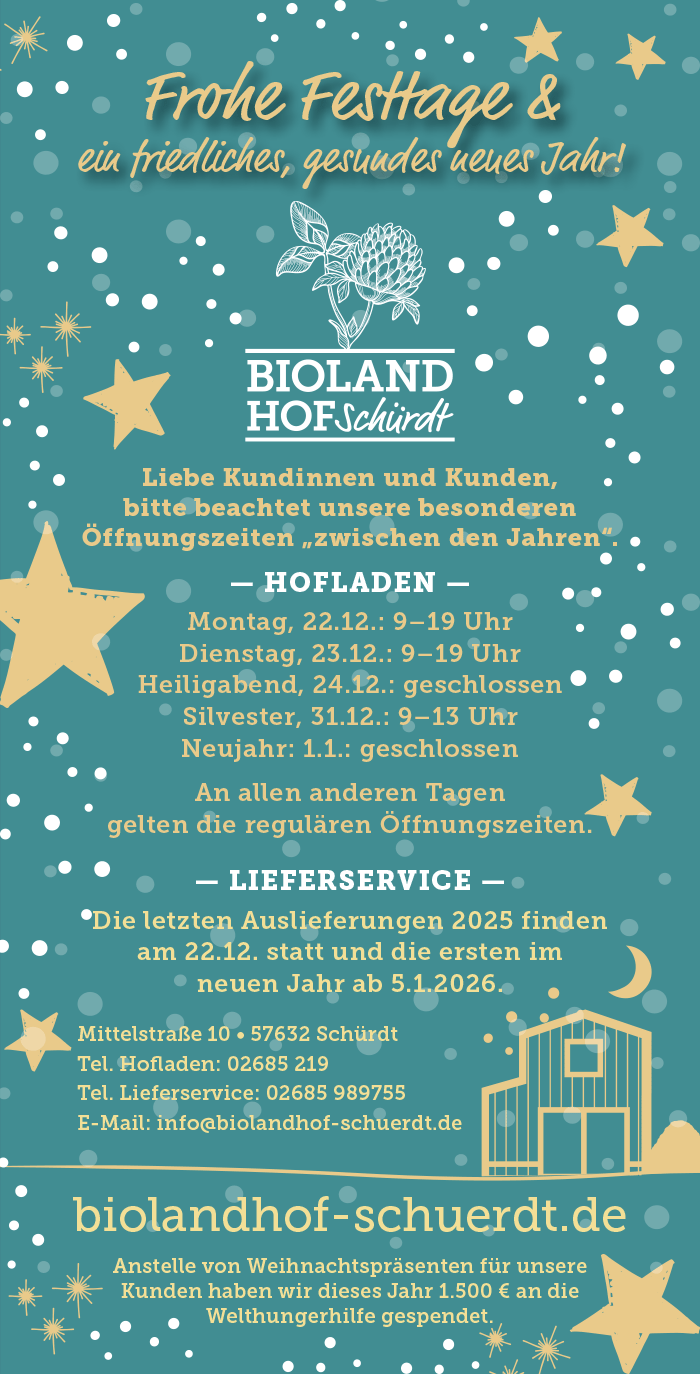 Weihnachtskarte 2025