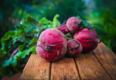 Rote Bete aus biologischem Anbau